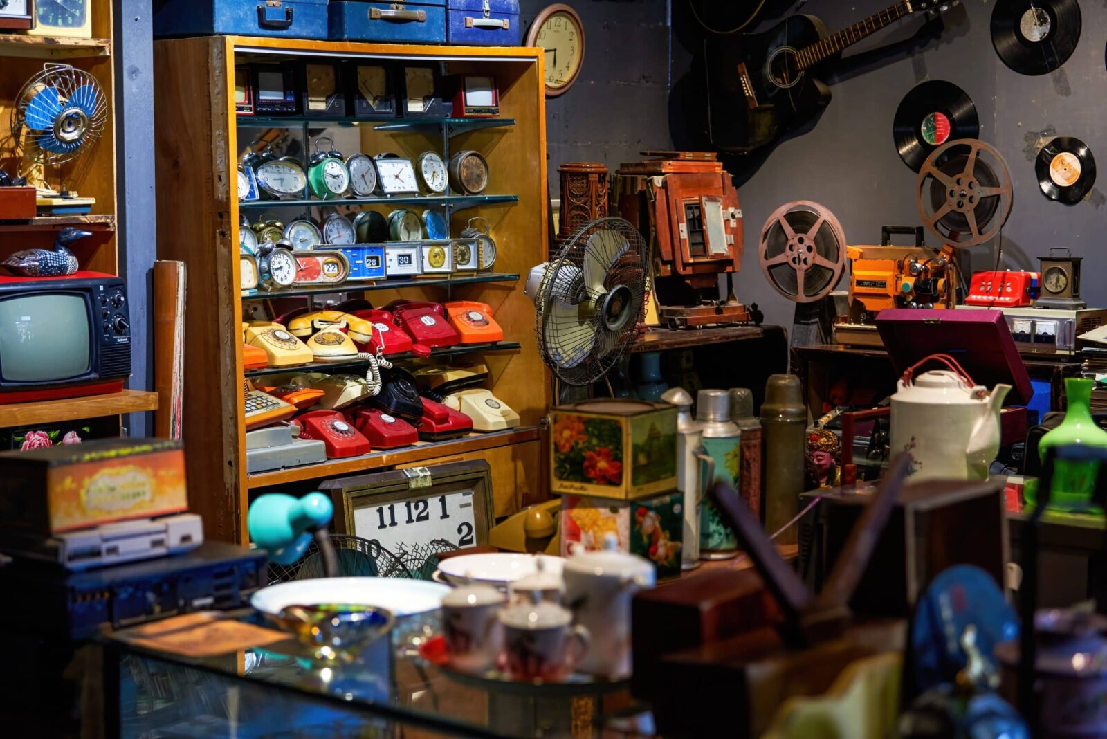 Booth at Stillwater Antique stores